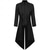 cheap Outerwear-Vintage Punk &amp; Gothic 18th Century Coat Cosplay Costume Tuxedo Vampire Gentleman Embroidered Men&#039;s Steampunk Halloween Carnival Masquerade Performance Renaissance Fair LARP Adults&#039; Tuxedo All Seasons