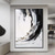cheap Abstract Paintings-3D Black white Oil painting handmade Beige Wabi Sabi oil painting hand painted Wall Art Black Beige Painting Large handpainted Black painting Wall Art Beige Textured oil Painting Wall Art Decor