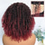 voordelige Topkwaliteit pruiken-afro kinky krullende pruiken voor zwarte vrouwen korte natuurlijke zwarte krullende afro pruik met pony synthetische lijmloze volle pruik hittevriendelijke afro bomb krullende vrouwen pruik