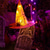cheap Indoor &amp; Party Lighting-8PCS Halloween Witch Hat Lights, 40 LED Light Up Hanging String Lights with Remote Control, Battery Powered Outdoor Halloween Decorations for Tree, Garden, Yard, Balcony and Party Decor