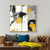 cheap Abstract Paintings-Handmade Oil Painting Canvas Wall Art Decoration Modern Abstract Square for Home Decor Rolled Frameless Unstretched Painting