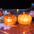 halpa Koristevalot-halloween koristeet jack o lyhty kurpitsat lyhty led kynttilän valo paristokäyttöinen halloween syttyy kurpitsat puku rekvisiitta työpöydän koristeet 1kpl