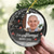 cheap Personalized Gifts-Personalized Photo Christmas Memorial Ornament  Memorial Gifts Customed 2D Acrylic Christmas Tree Ornaments Xmas Decoration Gifts Hanging Pendant Custom for Loss of Mom Dad Family