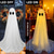 cheap Outdoor &amp; Yard Displays-Halloween Decorations Lighted Ghosts Outdoor Decoration Lights Yard Halloween Standing Ghost Lights Battery Operated Porch for Patio Spooky Atmosphere Decorations 1pc