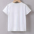 cheap Boy&#039;s 3D Vision &amp; Geometry-100% Cotton Kids Boys White Blue Hand Letters T shirt Tops Crew Neck Short Sleeve Casual Daily Wear Vacation Fashion Sport Print Summer