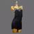 abordables robe de compétition-Danse latine Robe Cristal / strass Gland Fantaisie Femme Utilisation Entraînement Sans Manches Spandex