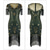 cheap 1920s Dresses-Retro Vintage Roaring 20s 1920s Knee Length Flapper Dress Outfits Short Sleeves The Great Gatsby Wedding Guest Sequins Tassel Fringe Scoop Neck Fancy Dress Women&#039;s Christmas Carnival Masquerade
