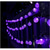 economico Halloween all'Aperto-luci a sfera a bolle solari, luci a globo di cristallo impermeabili per esterni per Halloween, Natale, matrimonio, festival, giardino, albero, atmosfera decorativa, luce multicolore viola-arancione 5m-20leds/6.5m-30leds
