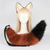 cheap Hair Styling Accessories-Animal Cosplay Costumes Faux Fur Cat Fox Wolf Furry Tail and Ears Headband for Carnival Party Costume Accessories