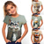 cheap Girl&#039;s 3D Animals-Girls&#039; 3D Graphic Cartoon T shirt Tee Short Sleeve Summer Spring Fashion Basic Kids 4-12 Years Crew Neck Outdoor Casual Daily Regular Fit