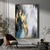 cheap Landscape Paintings-Abstract Gold Paintings On Canvas handmade Rich Textured Acrylic Painting Modern Wall Art Hand Painted Artwork foil green oil painting for Living Room office Wall Decoration blue painting