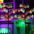 billige Halloween lys-1 stk solar skull hagelys 20led utendørs halloween gresskar lys vanntett gjør-det-selv-dekorasjon for plengård gangvei landskapsbelysning