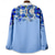 cheap Plants Pattern-Men&#039;s Floral Beach Shirt Button Up Shirt Long Sleeve Hawaiian Vacation Daily Fall Winter Spring &amp; Summer Collared Shirts 3D Print Blue Fuchsia Green