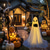 cheap Outdoor &amp; Yard Displays-Halloween Decorations Lighted Ghosts Outdoor Decoration Lights Yard Halloween Standing Ghost Lights Battery Operated Porch for Patio Spooky Atmosphere Decorations 1pc