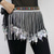 cheap Belly Dancewear-Belly Dance Belt Tassel Splicing Crystals / Rhinestones Women&#039;s Performance Training High Polyester