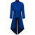 cheap Outerwear-Vintage Punk &amp; Gothic 18th Century Coat Cosplay Costume Tuxedo Vampire Gentleman Embroidered Men&#039;s Steampunk Halloween Carnival Masquerade Performance Renaissance Fair LARP Adults&#039; Tuxedo All Seasons
