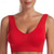 cheap Sports Bra-Women&#039;s Light Support Sports Bra Running Bra Open Back Cross Back Bra Top Padded Fitness Leisure Sports Running Breathable Lightweight Soft Watermelon Red Black White Solid Colored
