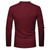 ieftine Tricou casual Henley-Bărbați Tricou cu nasturi Tricou Cămasă Corduroy Cămașă Henley Manșon Lung Henley Primăvara &amp; toamnă Simplu Modă Designer De Bază Vacanță Stradă Ieșire Negru Roșu Vin Maro Top tricou pentru bărbați