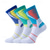 preiswerte Herrensocken-Herren 1 Paar Socken Laufsport Socken Freizeitsocken Blau Grün Farbe Farbblock Sport &amp; Natur Täglich Urlaub Grundlegend Mittel Frühling Herbst Modisch Brautkleider schlicht