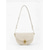 cheap Crossbody Bags-Elegant Women&#039;s Small White Shoulder Bag with Gold Buckle - Minimalist Design for Casual and Formal Occasions