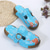 cheap Women&#039;s Clogs &amp; Mules-Women&#039;s Floral Embroidered Slip-On Clogs with Buckle Detail and Wedge Heel - Comfortable Vintage Casual Shoes