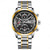 cheap Quartz Watches-BINBOND Men Quartz Watch Fashion Business Wristwatch Luminous Alarm Clock Calendar Waterproof Steel Leather Watch