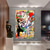 cheap People Paintings-Banksy Style Astronaut oil painting Pop Art Graffiti art Oil Painting 100% HandMade street art Oil Painting Astronaut pop art Oil Painting