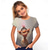 cheap Girl&#039;s 3D Animals-Girls&#039; 3D Graphic Cartoon T shirt Tee Short Sleeve Summer Spring Fashion Basic Kids 4-12 Years Crew Neck Outdoor Casual Daily Regular Fit