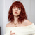 cheap Synthetic Trendy Wigs-14Inch Synthetic Wigs For Women's Wig  Purple Short Curly Bobo Hair with  Bangs Daily Fresh Lovely  Party