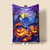levne Halloween ložnice-halloweenská dekorace jack o&#039; lantern dýňová deka - měkký a příjemný fleece se slavnostním dýňovým designem - ideální pro halloweenskou výzdobu a udržení tepla