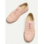 billige Oxfords til kvinner-rosa semsket oxford-sko for kvinner med brogue-detaljer og komfortabel såle - perfekt for fritids- og formell bruk