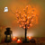 cheap Halloween Lights-Halloween Birch Tree Lights Battery and USB Powered Table Tree for Halloween Decoration Indoor Home Decor Purple Warm Light Orange Festival Atmosphere Decorative Light