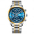 cheap Quartz Watches-BINBOND Men Quartz Watch Fashion Business Wristwatch Luminous Alarm Clock Calendar Waterproof Steel Leather Watch
