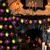abordables luces de halloween-Cadena de luces de Halloween con forma de calabaza fantasma iluminada, 3 m, 20 ledes, funciona con pilas, para festivales, fiestas, jardines, decoración del hogar, balcones, casas embrujadas, bares,