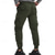 cheap Cargo Pants-Men's Cargo Pants Joggers Trousers Tactical Pants Elastic Waist Multi Pocket Elastic Cuff Plain Wearable Daily Outdoor Camping &amp; Hiking Fashion Classic Wine Army Green
