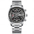 cheap Quartz Watches-BINBOND Men Quartz Watch Fashion Business Wristwatch Luminous Alarm Clock Calendar Waterproof Steel Leather Watch