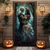 billige Halloween dørdeksler-Halloween Dørdekorasjoner Hodeskalle Par Dørdeksler Dørvev Dørgardin Dekorasjon Bakgrunn Dørbanner Forside Farmhusferiefest Dekorativt Utstyr