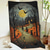 cheap Blankets &amp; Throws-Halloween Decoration Cat Throw Blanket - Soft and Cozy Fleece with Spooky Cat Design - Perfect for Halloween Decor or Snuggling Up - Durable and High-Quality Fabric