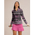 cheap Women&#039;s Golf Clothing-Women&#039;s Golf Polo Shirt Pink Long Sleeve Top Ladies Golf Attire Clothes Outfits Wear Apparel