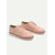 billige Oxfords til kvinner-rosa semsket oxford-sko for kvinner med brogue-detaljer og komfortabel såle - perfekt for fritids- og formell bruk