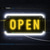 abordables Lampes néon led-enseigne au néon ouverte led entreprise néon enseigne ouverte applique murale art déco roman nuit néon lampes alimentées par fil usb pour bars, magasins, café, hôtel, décorations extérieures