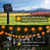 billige Halloween utendørs-solcelledrevet kunstig lønneblad krans lysstreng 6,5m 30leds Thanksgiving halloween høstløv dekorasjon utendørs innendørs hage uteplass peis for ferie atmosfære belysning