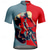 cheap Men&#039;s Jerseys-Men&#039;s Cycling Jersey Short Sleeve Bike Tee Tshirt Jersey with 3 Rear Pockets Mountain Bike MTB Breathable Quick Dry Anatomic Design Wicking Navy Blue Blue Graphic Sports Clothing Apparel