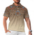 cheap Men&#039;s Printed Polo-Pattern Vintage Casual Men&#039;s Polo Shirt Golf Polo Short Sleeve Holiday Daily Wear Spring &amp; Summer Button 3D Print Collar Brown Micro-elastic 95% Polyester 5% Spandex