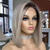 cheap Human Hair Lace Front Wigs-Remy Human Hair 13x4 Lace Front Wig Bob Short Bob Side Part Brazilian Hair Straight Dark Gray Multi-color Wig 130% 150% 180% Density with Baby Hair Natural Hairline 100% Virgin With Bleached Knots