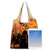 cheap Bags-Halloween-Themed Tote Bag with Black Cat and Pumpkin Print - Large Reusable Shopping Bag for Festive Fall Occasions