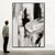 cheap Landscape Paintings-Large Black Oil painting handmade Wabi Sabi oil painting hand painted oil painting Wall Art Black Beige Abstract Painting Large Black painting Wall Art Beige Textured Canvas Painting Wall Art Decor