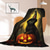 cheap Blankets &amp; Throws-Halloween Decoration Cat Throw Blanket - Soft and Cozy Fleece with Spooky Cat Design - Perfect for Halloween Decor or Snuggling Up - Durable and High-Quality Fabric