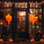 cheap Halloween Lights-1pc Halloween Decorations Lighted Ghost Hanging Light Porch, Adjustable Arms for Glass Window, Indoor &amp; Outdoor Tree Decor - Festive Atmosphere Decorative Light with 3 Lighting Modes (White &amp; Orange)