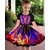 cheap 3D Butterfly Dress-Girls&#039; 3D Graphic Butterfly Dress Short Sleeve Summer Spring Vacation Daily Holiday Princess Beautiful Sweet Kids 4-12 Years Casual Dress A Line Dress Knee-length Regular Fit
